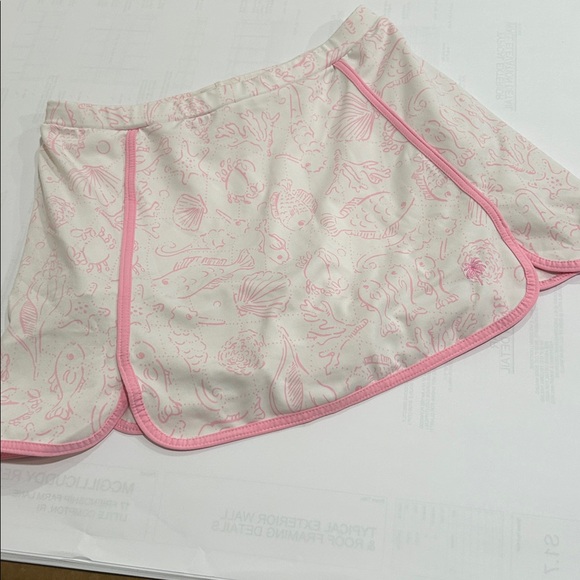 Lilly Pulitzer Pink and Cream Skort - Picture 3 of 7